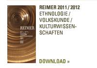 Reimer Verlag 2010-2011 | Ethnologie / Volkskunde / Kulturwissenschaften