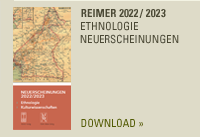 Reimer-Verlag | Ethnologie Neuerscheinungen 2022/2023